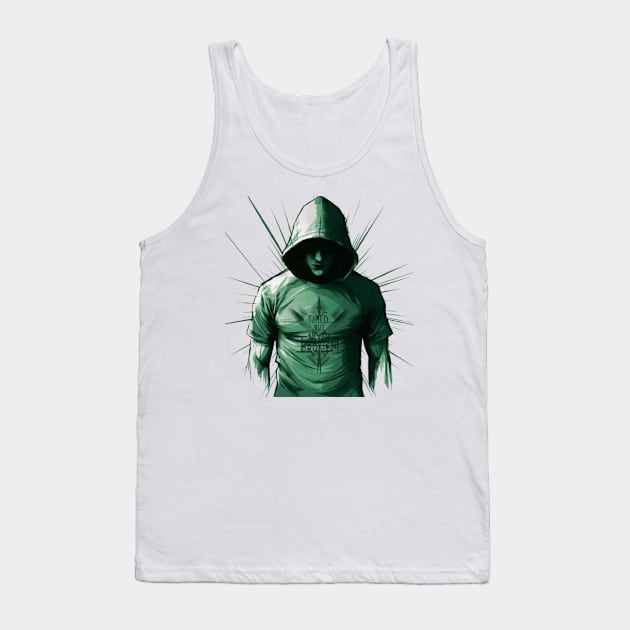 Green Man Tank Top by Greeny Hut